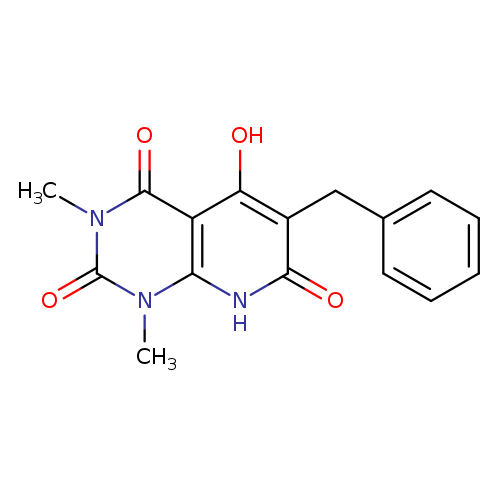 6-benzyl-5-hydroxy-1,3-dimethylpyrido[2,3-d]pyrimidine-2,4,7(1H,3H,8H)-trione
