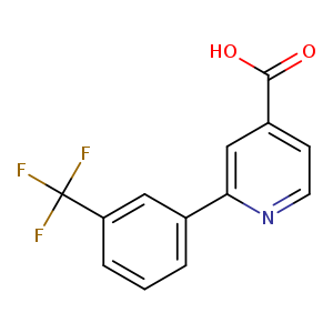 2-(3-(Trifluoromethyl)phenyl)isonicotinic acid