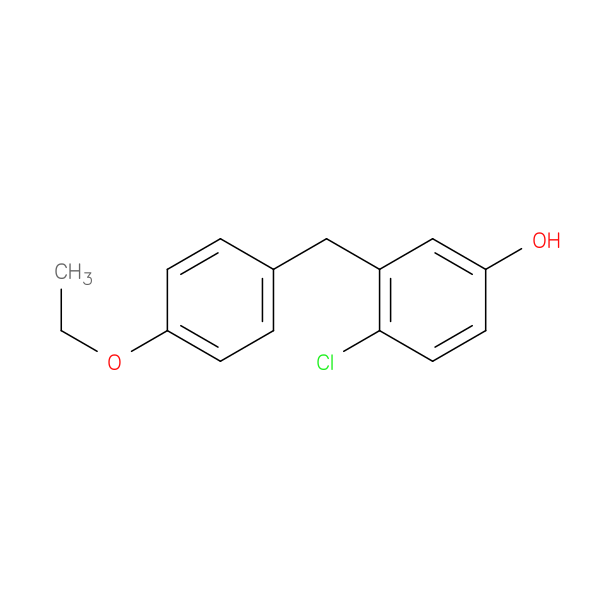 4-Chloro-3-(4-ethoxybenzyl)phenol