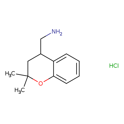 (2,2-dimethyl-3,4-dihydro-2H-1-benzopyran-4-yl)methanamine hydrochloride