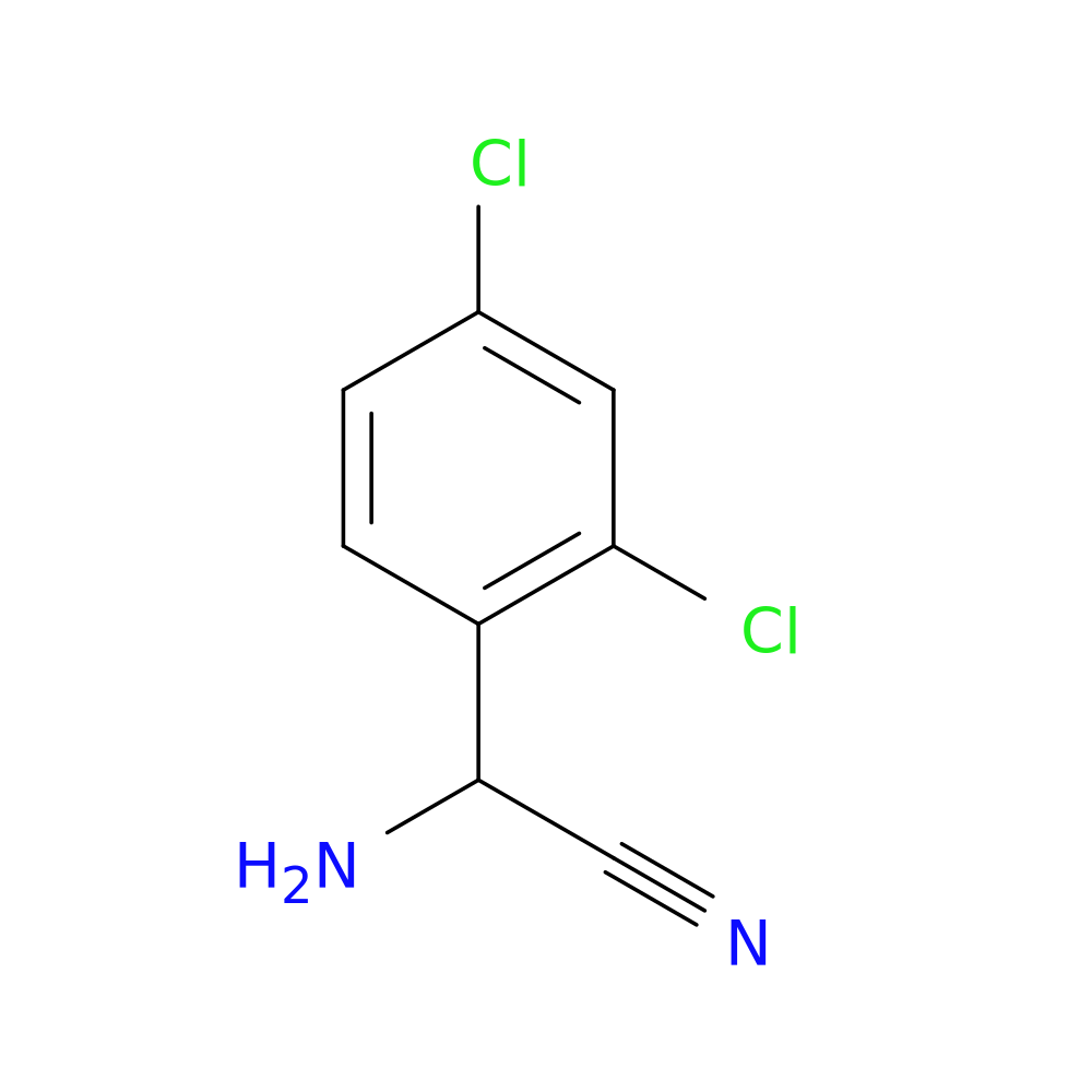 2-amino-2-(2,4-dichlorophenyl)acetonitrile