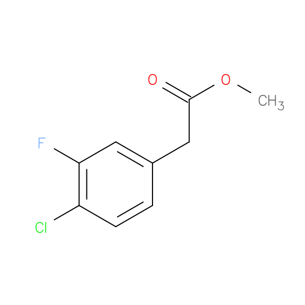 (4-Chloro-3-fluorophenyl)acetic acid methyl ester