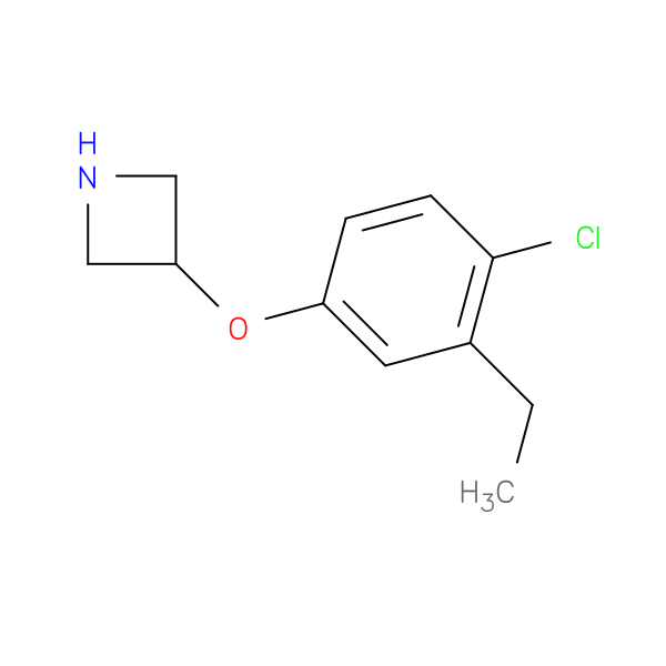 3-(4-chloro-3-ethylphenoxy)azetidine