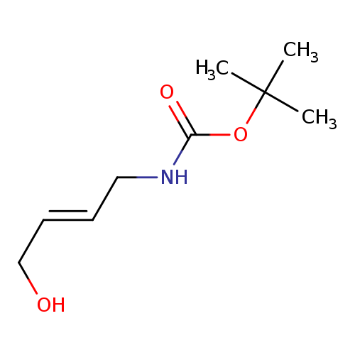Carbamic acid, (4-hydroxy-2-butenyl)-, 1,1-dimethylethyl ester, (E)-