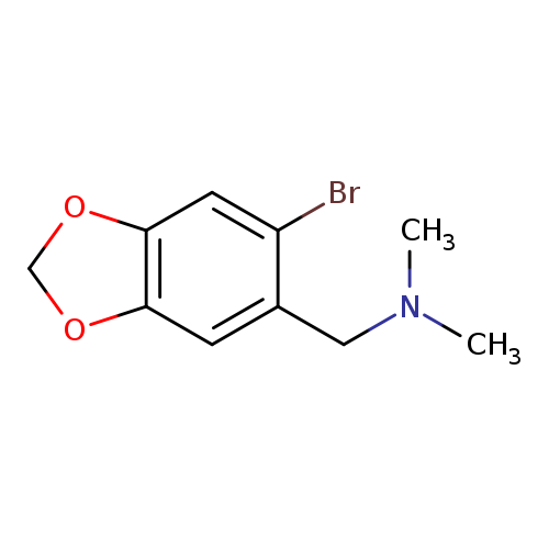 1-(6-Bromobenzo[d][1,3]dioxol-5-yl)-N,N-dimethylmethanamine