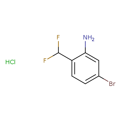 5-bromo-2-(difluoromethyl)aniline hydrochloride