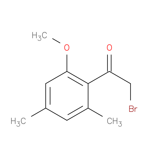 2-bromo-1-(2-methoxy-4,6-dimethylphenyl)ethan-1-one