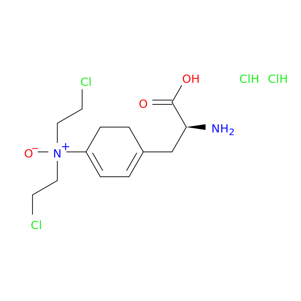 (S)-4-(2-Amino-2-carboxyethyl)-N,N-bis(2-chloroethyl)cyclohexa-1,3-dienamine oxide dihydrochloride