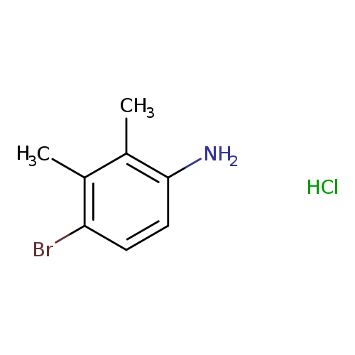 Benzenamine, 4-bromo-2,3-dimethyl-, hydrochloride (1:1)