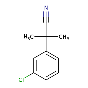 Benzeneacetonitrile, 3-chloro-a,a-dimethyl-