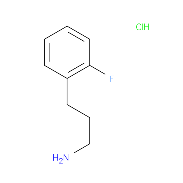 [3-(2-fluorophenyl)propyl]amine hydrochloride