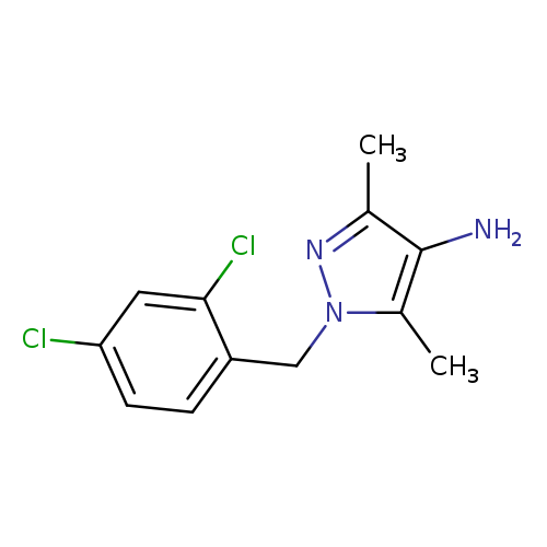 1-(2,4-Dichlorobenzyl)-3,5-dimethyl-1h-pyrazol-4-amine