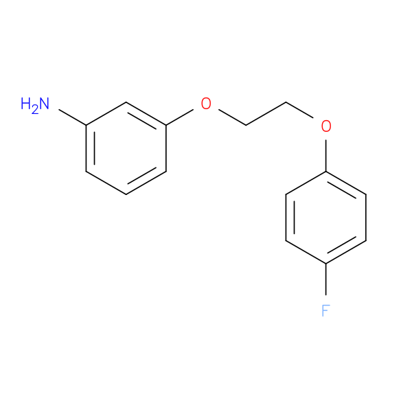 3-[2-(4-FLUORO-PHENOXY)-ETHOXY]-PHENYLAMINE