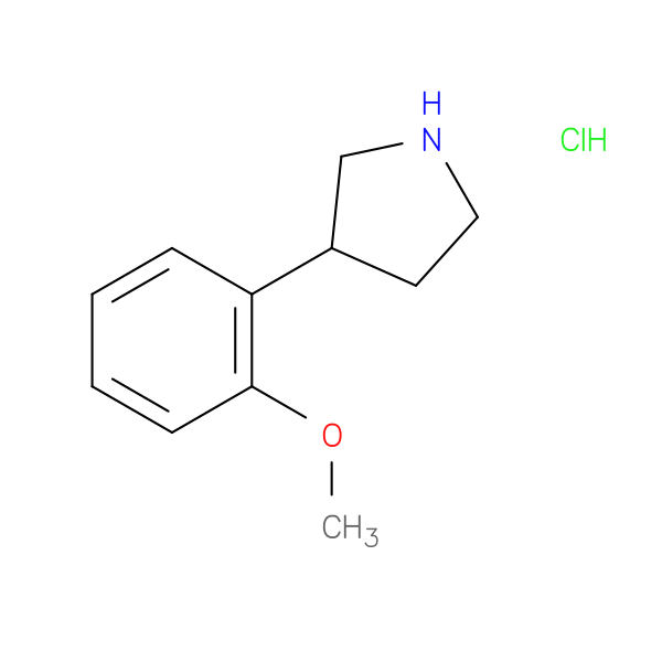 3-(2-methoxyphenyl)pyrrolidine hydrochloride