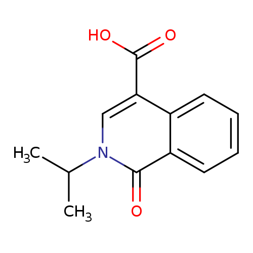 1-Oxo-2-(propan-2-yl)-1,2-dihydroisoquinoline-4-carboxylic acid