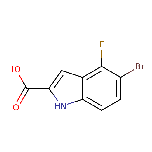 5-bromo-4-fluoro-1H-indole-2-carboxylic acid