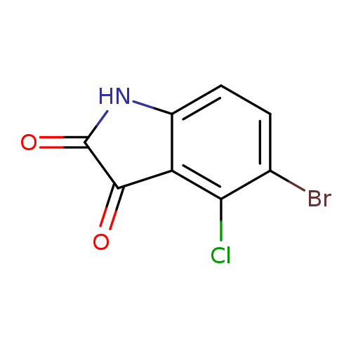 5-bromo-4-chloro-2,3-dihydro-1H-indole-2,3-dione
