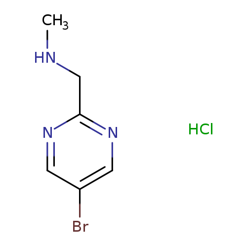 [(5-bromopyrimidin-2-yl)methyl](methyl)amine hydrochloride