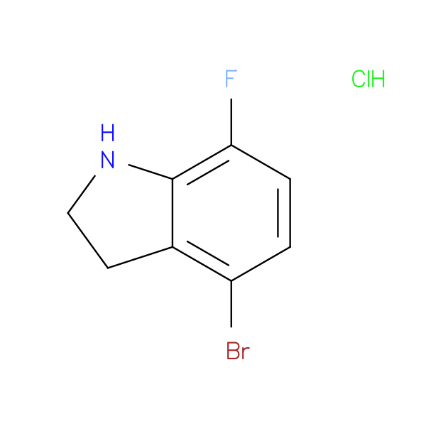 4-bromo-7-fluoro-2,3-dihydro-1H-indole hydrochloride