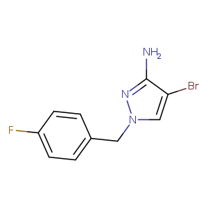 4-Bromo-1-(4-fluorobenzyl)-1H-pyrazol-3-amine