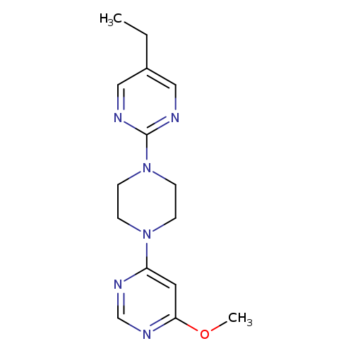 4-[4-(5-ethylpyrimidin-2-yl)piperazin-1-yl]-6-methoxypyrimidine
