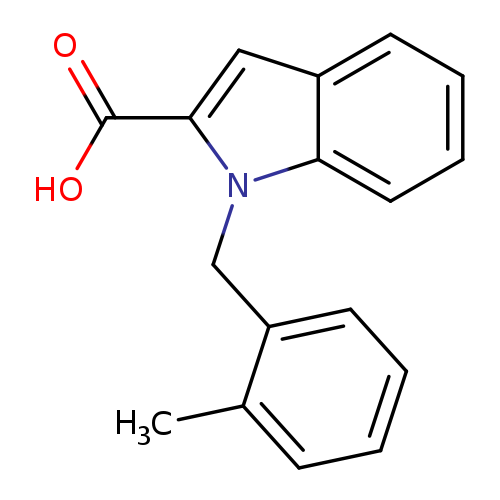 1-(2-Methylbenzyl)-1H-indole-2-carboxylic acid