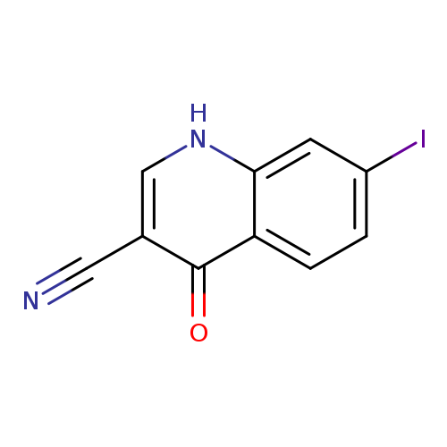 7-Iodo-4-oxo-1,4-dihydroquinoline-3-carbonitrile