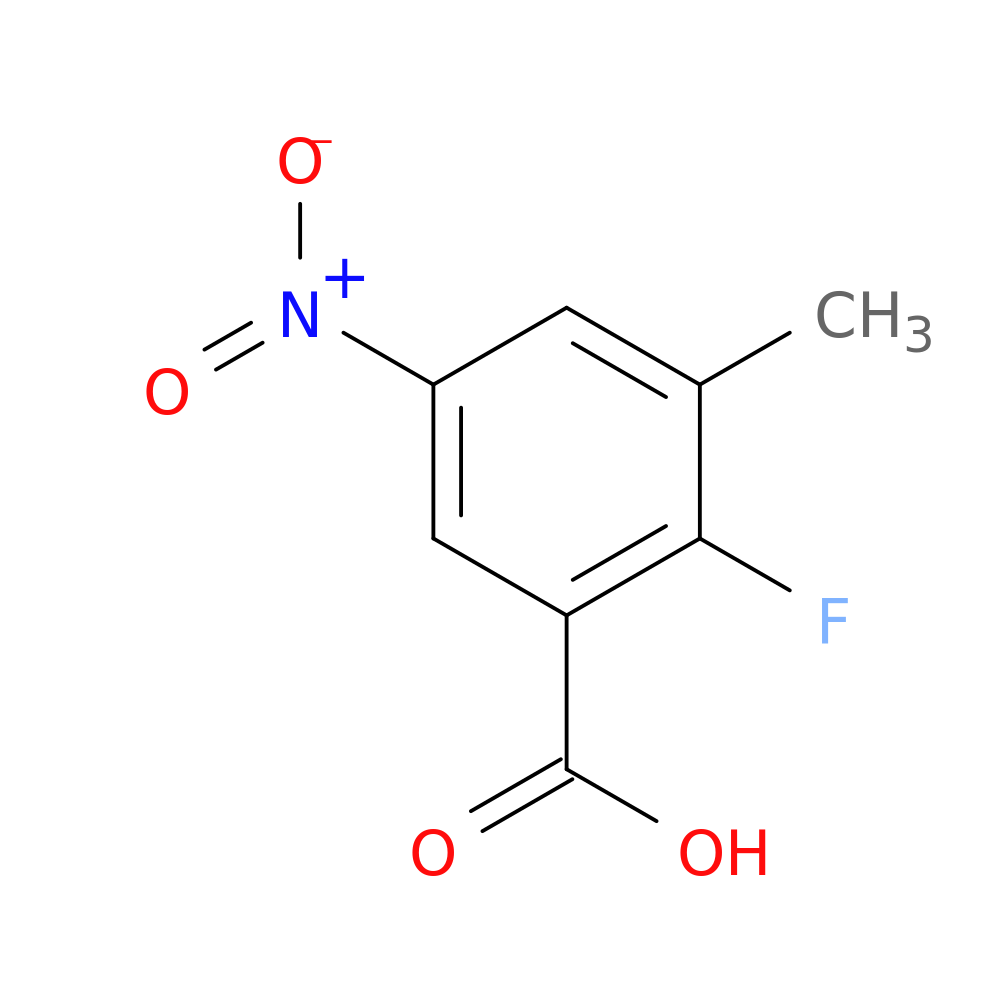2-Fluoro-3-methyl-5-nitrobenzoic acid