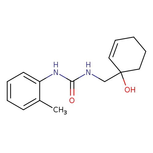 1-[(1-hydroxycyclohex-2-en-1-yl)methyl]-3-(2-methylphenyl)urea