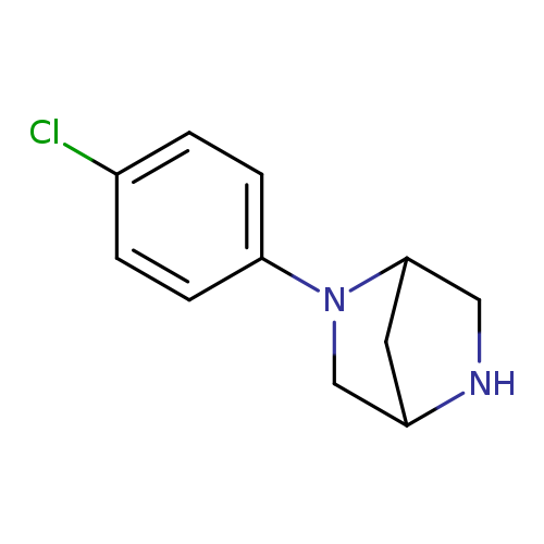 2,5-Diazabicyclo[2.2.1]heptane, 2-(4-chlorophenyl)-