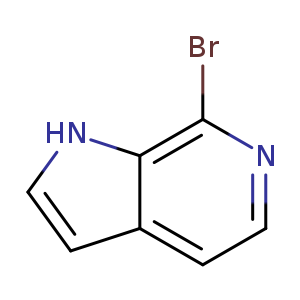 1H-Pyrrolo[2,3-c]pyridine, 7-bromo-