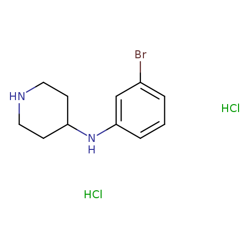 N-(3-bromophenyl)piperidin-4-amine dihydrochloride