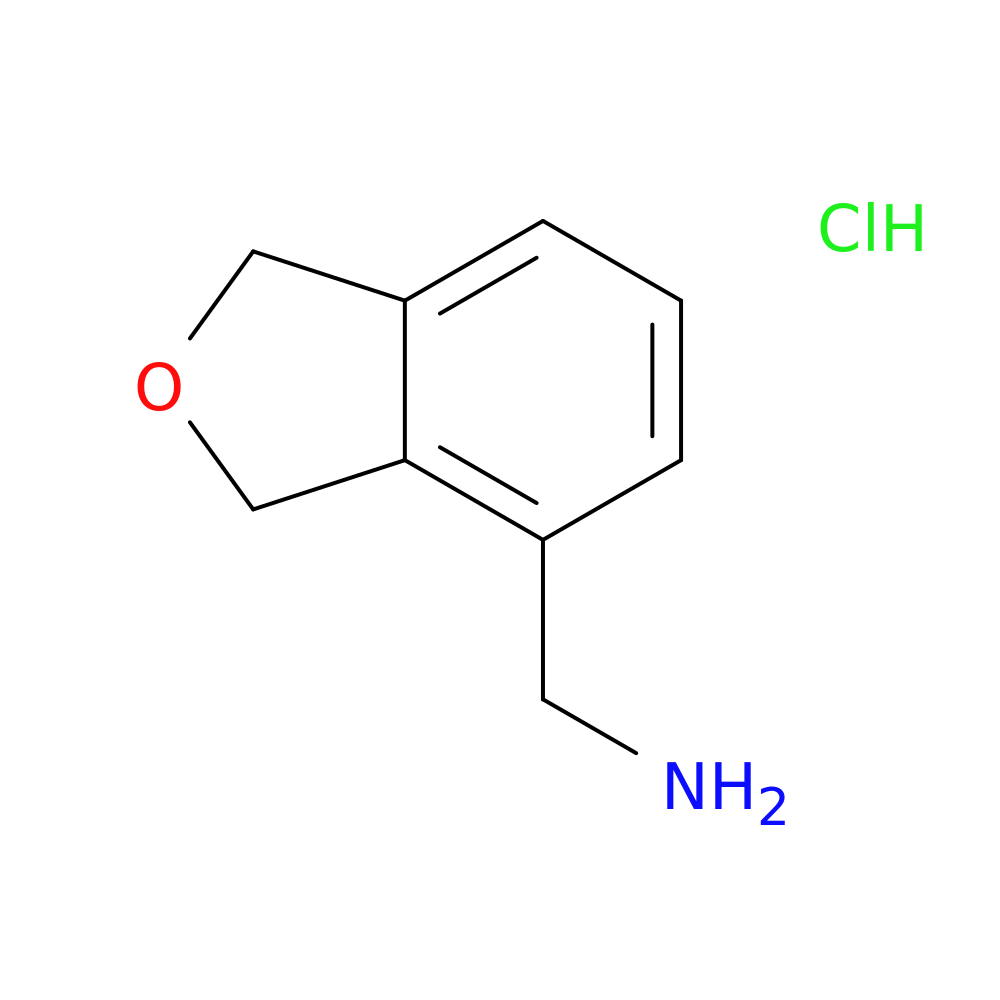 (1,3-dihydro-2-benzofuran-4-yl)methanamine hydrochloride