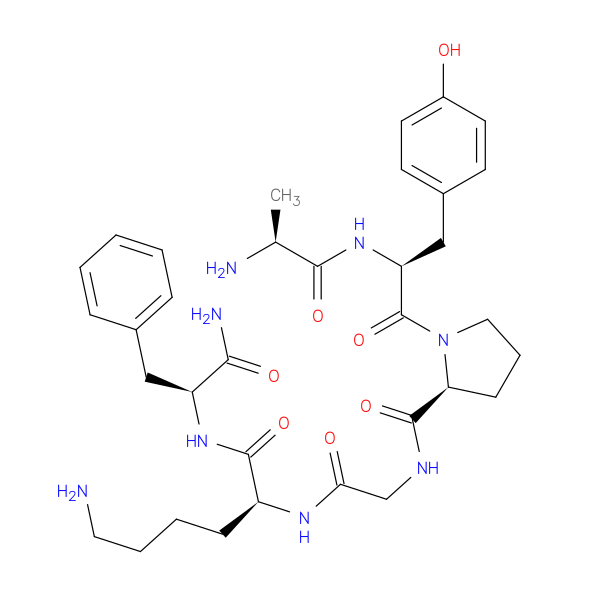 (2S)-6-Amino-2-(2-{[(2S)-1-[(2S)-2-[(2S)-2-aminopropanamido]-3-(4-hydroxyphenyl)propanoyl]pyrrolidin-2-yl]formamido}acetamido)-N-[(1S)-1-carbamoyl-2-phenylethyl]hexanamide