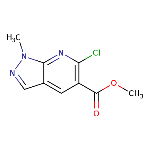 methyl6-chloro-1-methyl-1H-pyrazolo[3,4-b]pyridine-5-carboxylate
