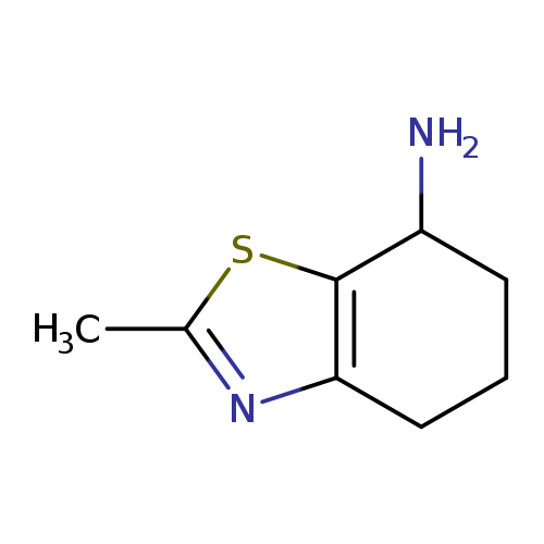 2-methyl-4,5,6,7-tetrahydro-1,3-benzothiazol-7-amine