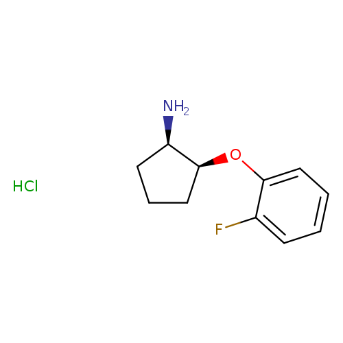 rac-(1R,2S)-2-(2-fluorophenoxy)cyclopentan-1-aminehydrochloride