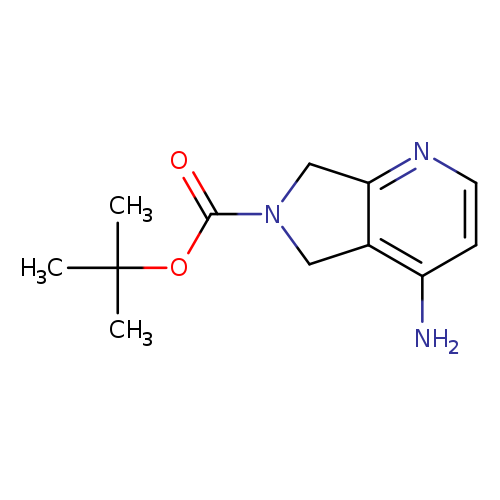 tert-butyl4-amino-5H,6H,7H-pyrrolo[3,4-b]pyridine-6-carboxylate
