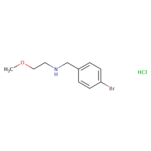 N-(4-bromobenzyl)-2-methoxyethanamine hydrochloride