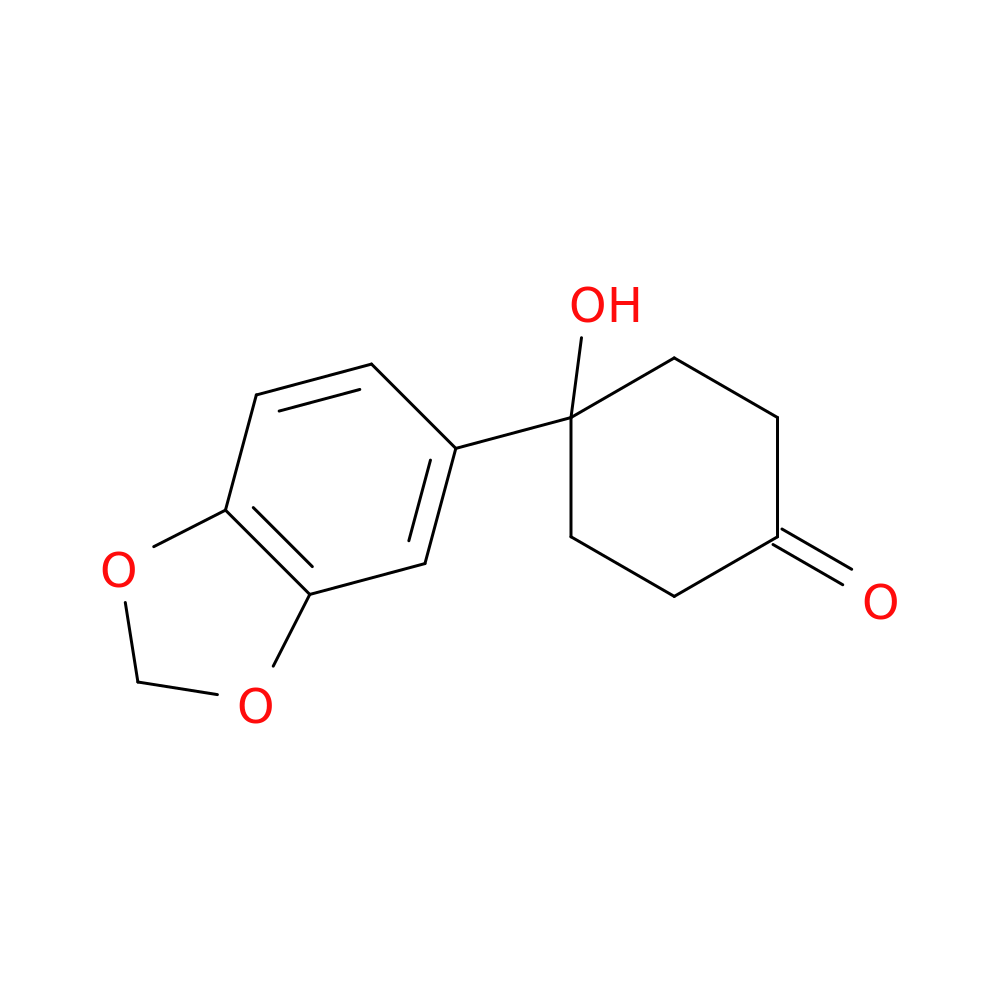 4-Benzo[1,3]dioxol-5-yl-4-hydroxycyclohexanone