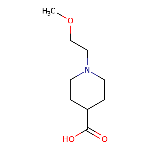 1-(2-Methoxyethyl)piperidine-4-carboxylic acid