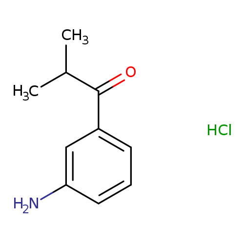1-(3-aminophenyl)-2-methylpropan-1-one hydrochloride