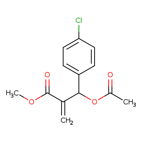 Methyl 2-(acetoxy(4-chlorophenyl)methyl)acrylate