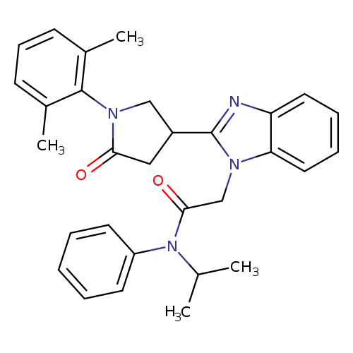 2-{2-[1-(2,6-dimethylphenyl)-5-oxopyrrolidin-3-yl]-1H-1,3-benzodiazol-1-yl}-N-phenyl-N-(propan-2-yl)acetamide