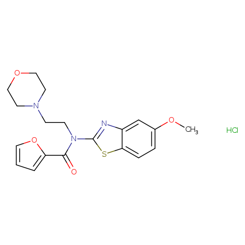 N-(5-methoxy-1,3-benzothiazol-2-yl)-N-[2-(morpholin-4-yl)ethyl]furan-2-carboxamide hydrochloride