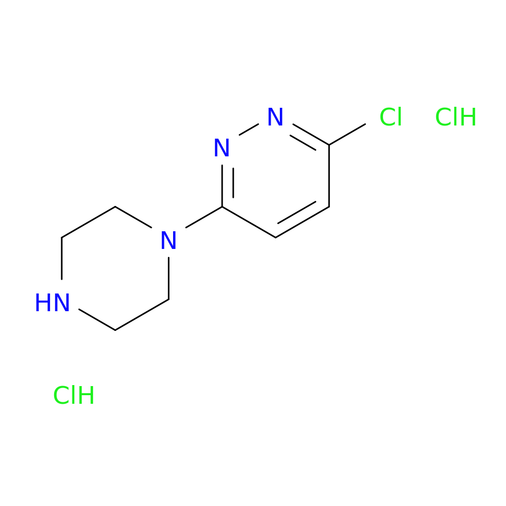 3-Chloro-6-piperazin-1-ylpyridazine dihydrochloride