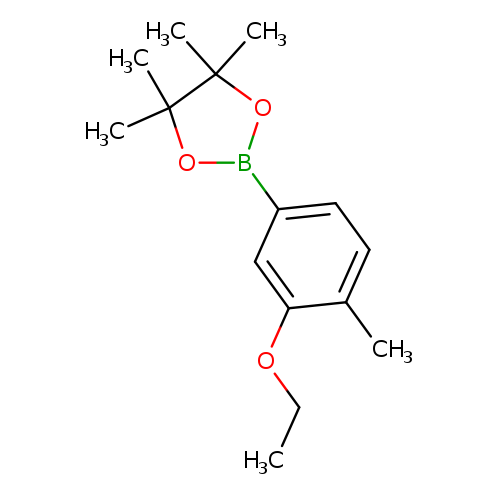 2-(3-ethoxy-4-methylphenyl)-4,4,5,5-tetramethyl-1,3,2-dioxaborolane