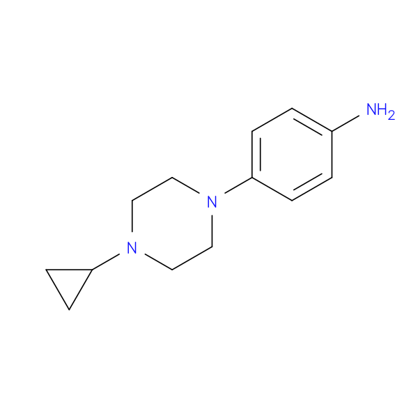 4-(4-cyclopropylpiperazin-1-yl)aniline