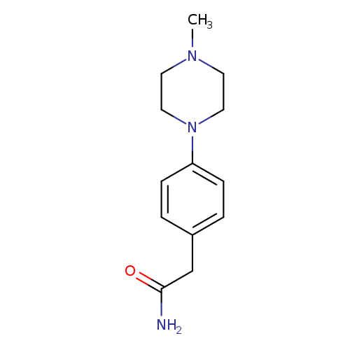 2-[4-(4-methylpiperazin-1-yl)phenyl]acetamide