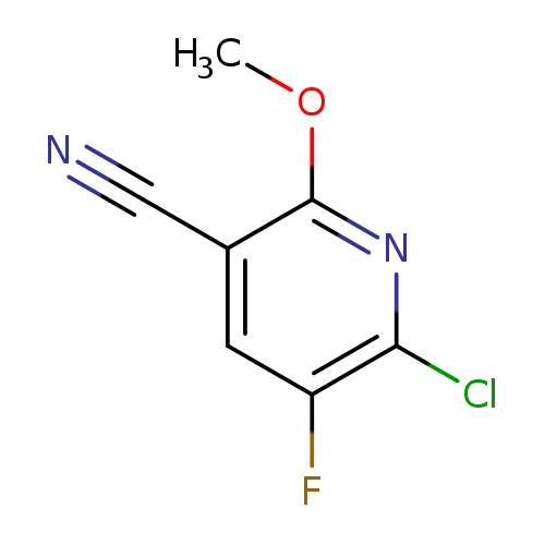 6-Chloro-5-fluoro-2-methoxypyridine-3-carbonitrile